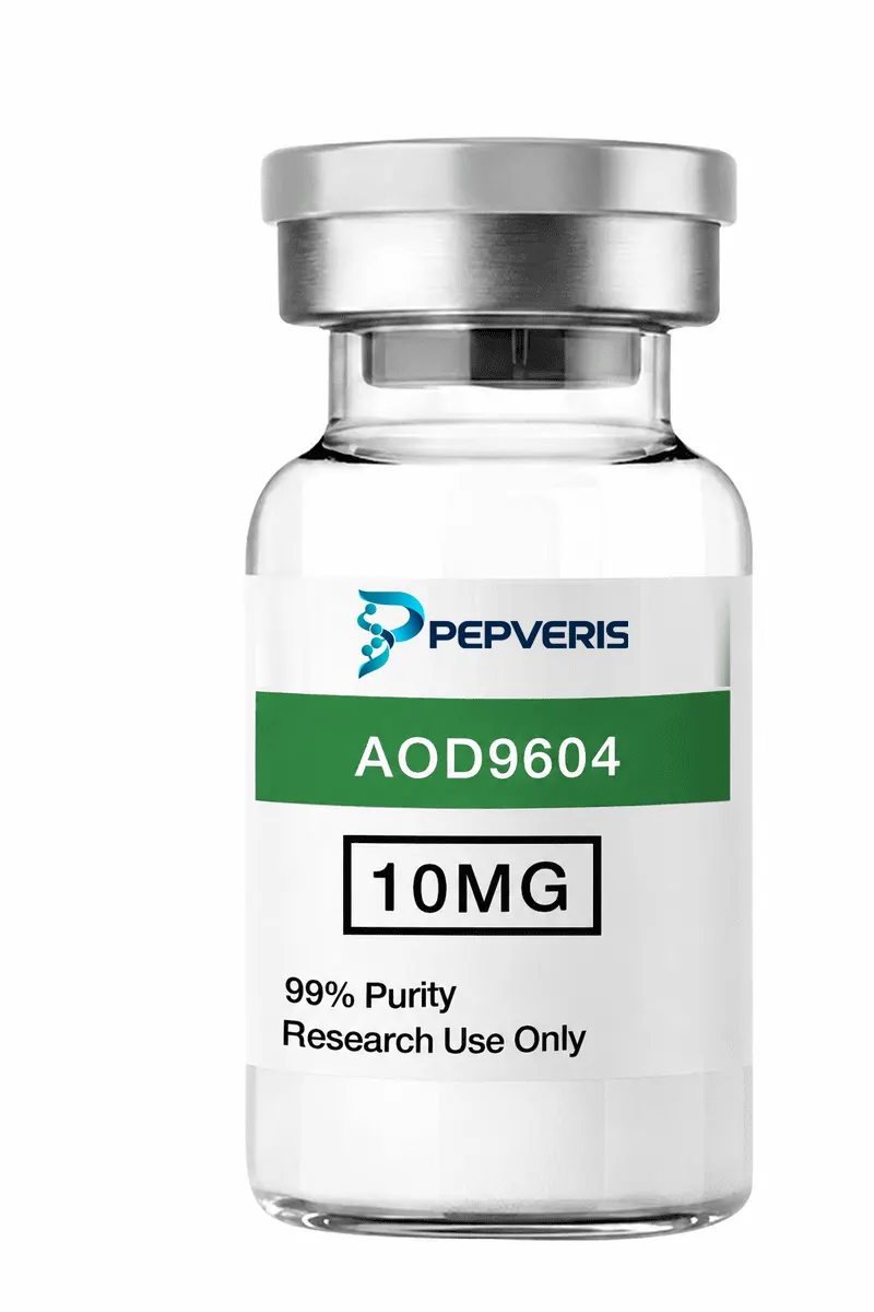 AOD9604 research peptide vial