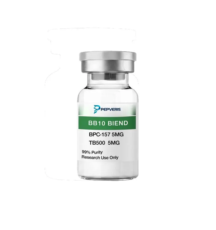 BPC-157 + TB-500 research peptide blend vial